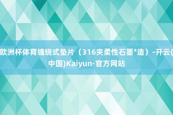 欧洲杯体育缠绕式垫片（316夹柔性石墨*造）-开云(中国)Kaiyun·官方网站
